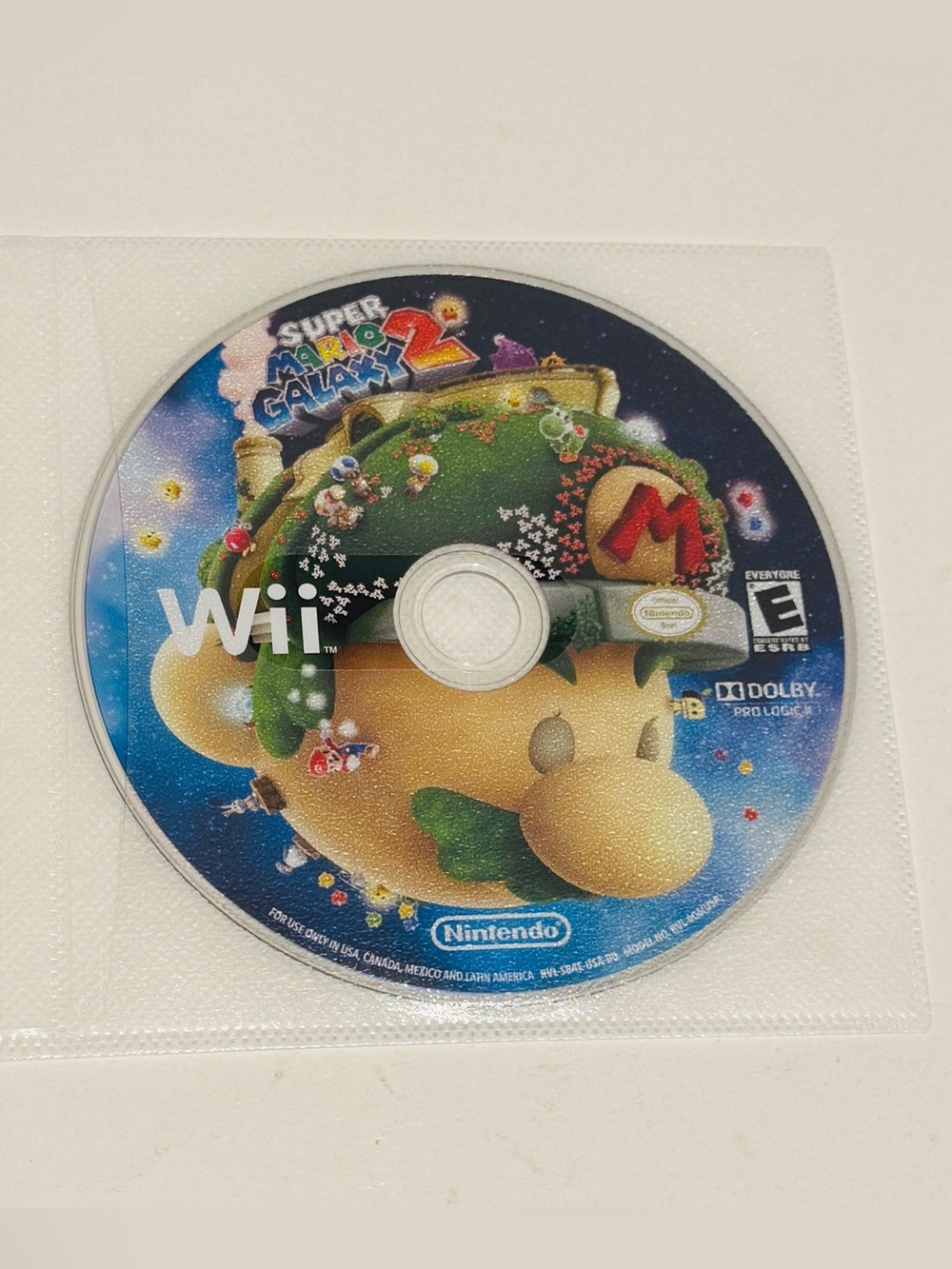 Super Mario Galaxy 2 (Nintendo Wii) - Disc Only - Authentic NTSC-U